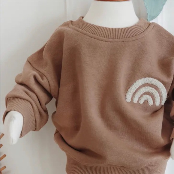 Oversize Baby Rainbow Sweatshirt - Picture 2 of 2